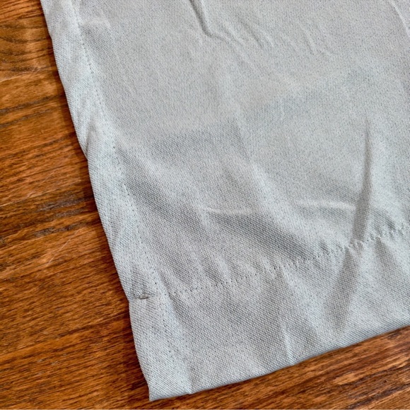 SAGE TEAL GREEN Blackout Lined Heavy Textured Grommet Curtains Drapes 95”x52” - Picture 6 of 15